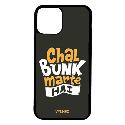 Chal Bunk Marte Hai Aesthetic iphone case