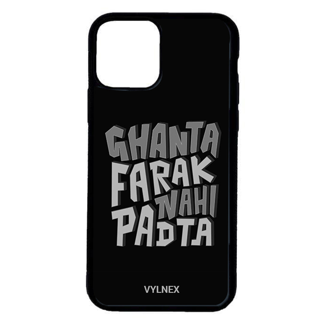 Ghanta Farq Nahi Padta Aesthetic iphone case