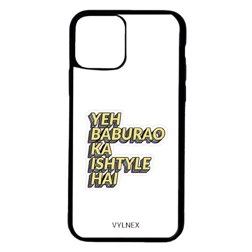 Yeh Baburao Ka Ishtyle Hai Aesthetic iphone case