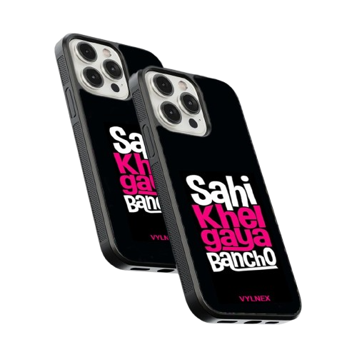 Sahi Khel Gya Aesthetic iPhone Case