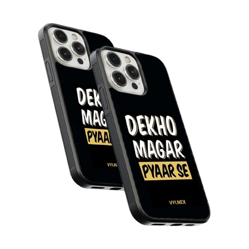 Dekho Magar Pyar Se Aesthetic iphone case