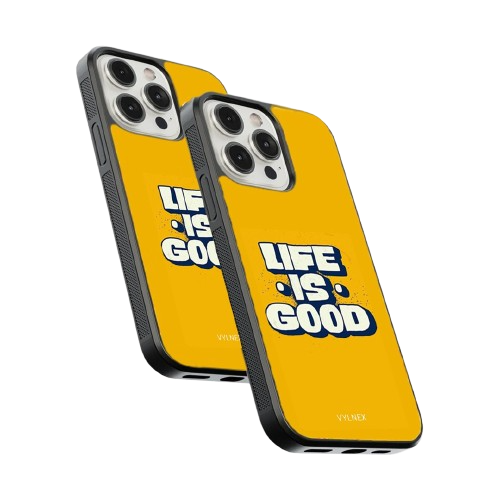 Life Is Good Aesthetic iPhone Case
