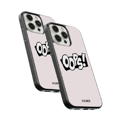 Oops! Aesthetic iphone case