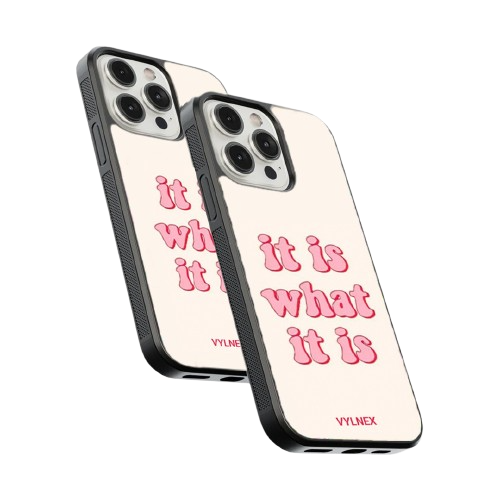 It Is What It Is iPhone Case | Minimalist Protective Phone Cover