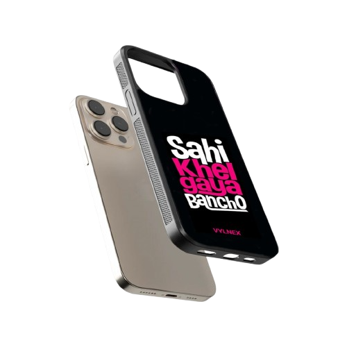 Sahi Khel Gya Aesthetic phone case