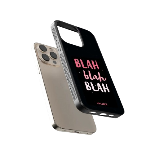 Blah Blah Blah Aesthetic iphone case
