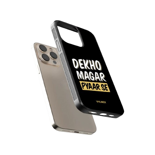 Dekho Magar Pyar Se Aesthetic iphone case