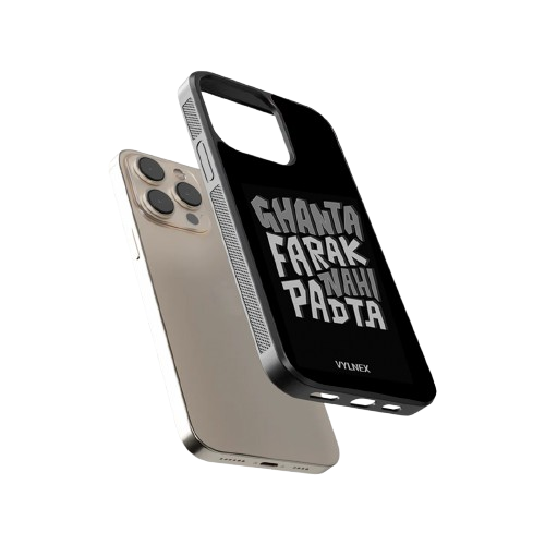 Ghanta Farq Nahi Padta Aesthetic iphone case