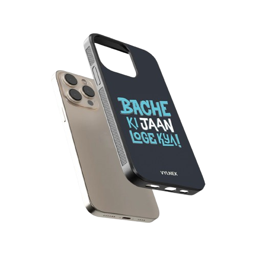 Bache Ki Jan Loge Kya Aesthetic iPhone Case