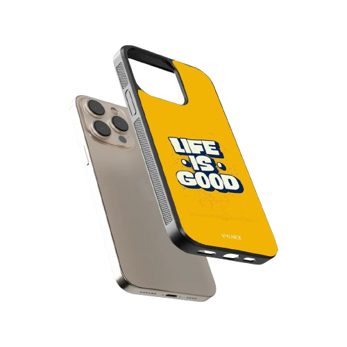 Life Is Good Aesthetic iPhone Case