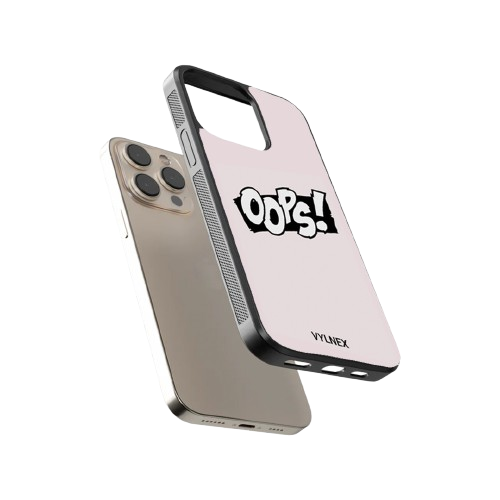 Oops! Aesthetic iphone case