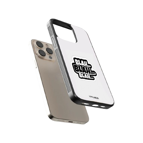 Blah Blah Blah Aesthetic iphone case