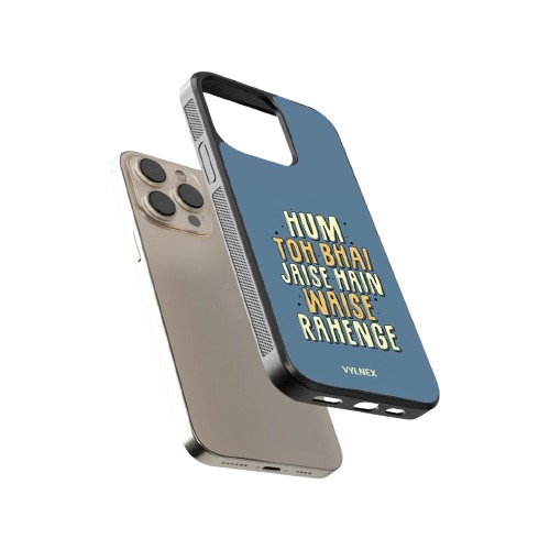 Jaise hain Waise Rahenge Aesthetic iphone case