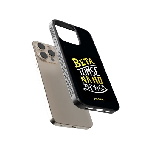 Beta Tumse Na Ho Payega Aesthetic iphone case