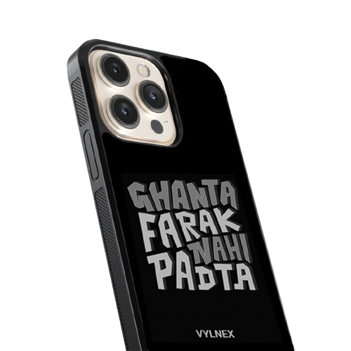 Ghanta Farq Nahi Padta Aesthetic iphone case