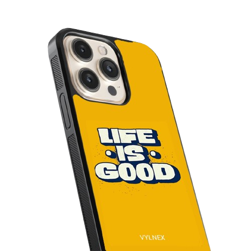 Life Is Good Aesthetic iPhone Case