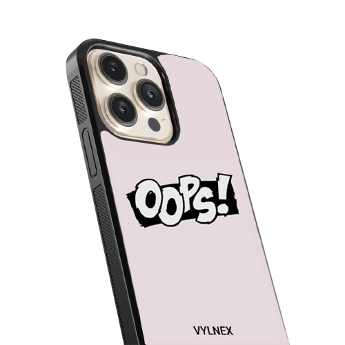 Oops! Aesthetic iphone case