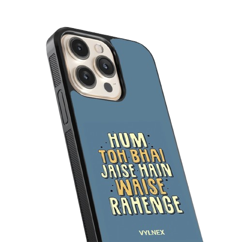 Jaise hain Waise Rahenge Aesthetic iphone case