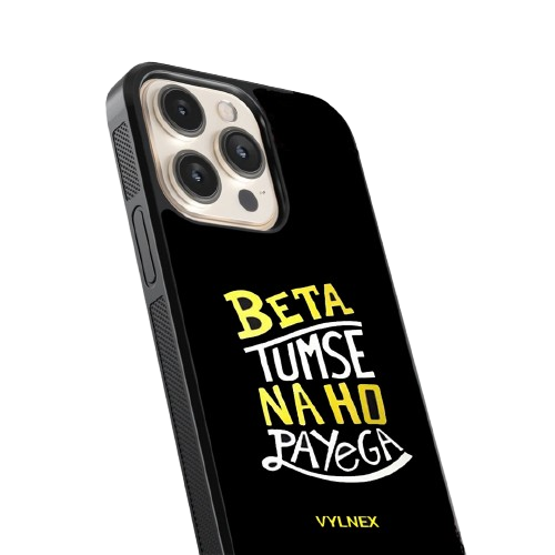 Beta Tumse Na Ho Payega Aesthetic iphone case
