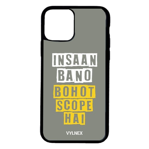 Insan Bano Bohot Scope Hai Aesthetic iphone case