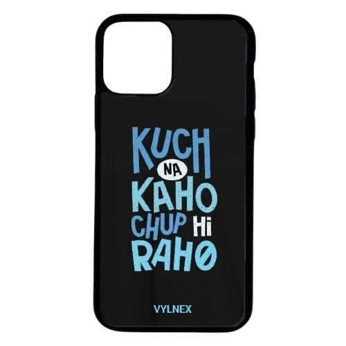 Kuch Na Khao Chup Hi Raho Aesthetic iphone case