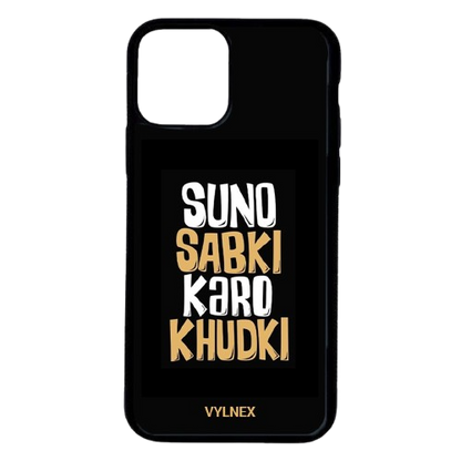 Suno Sabki Karo Kudki Aesthetic iphone case