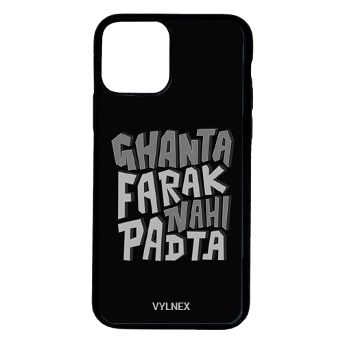 Ghanta Farq Nahi Padta Aesthetic iphone case