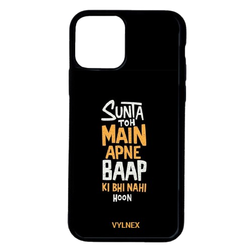 Sunta Mein Apne Baap KI Bhi Nahi Hoon Aesthetic iphone case