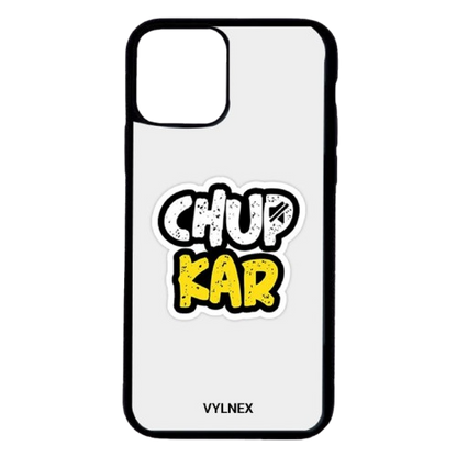 Chup Kar Aesthetic iphone case