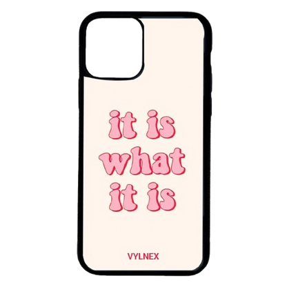 It Is What It Is iPhone Case | Minimalist Protective Phone Cover
