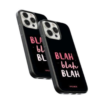 Blah Blah Blah Aesthetic iphone case