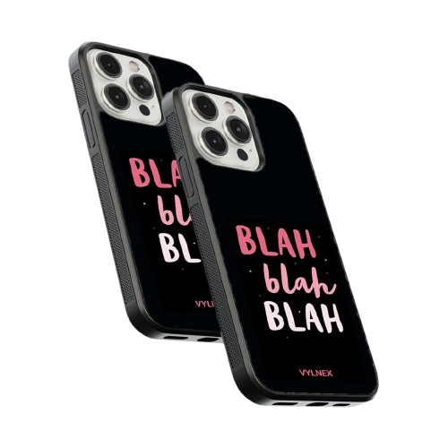 Blah Blah Blah Aesthetic iphone case