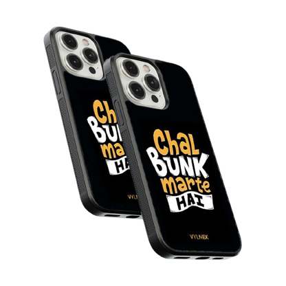 Chal Bunk Marte Hai Aesthetic iphone case