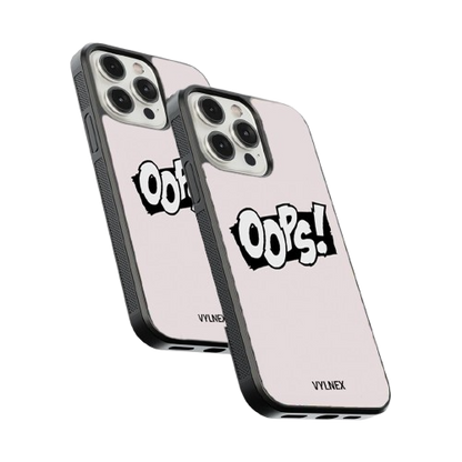 Oops! Aesthetic iphone case