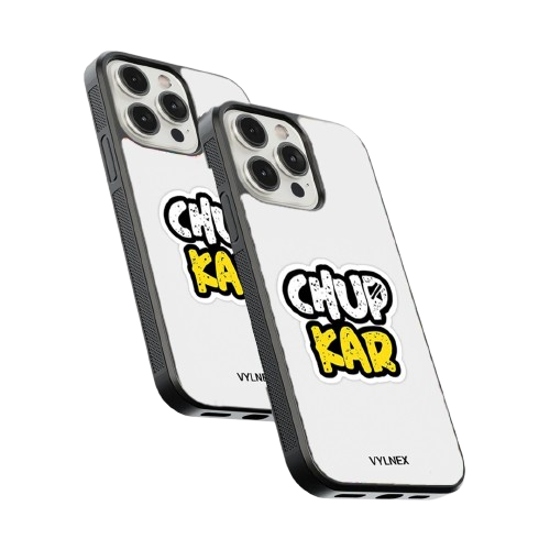 Chup Kar Aesthetic iphone case
