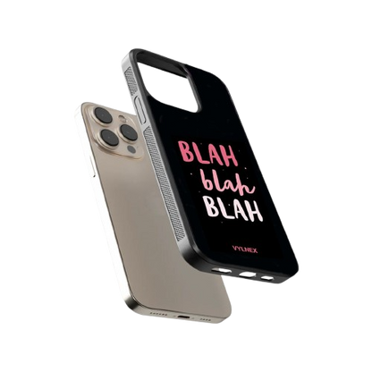 Blah Blah Blah Aesthetic iphone case
