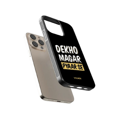 Dekho Magar Pyar Se Aesthetic iphone case