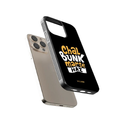 Chal Bunk Marte Hai Aesthetic iphone case
