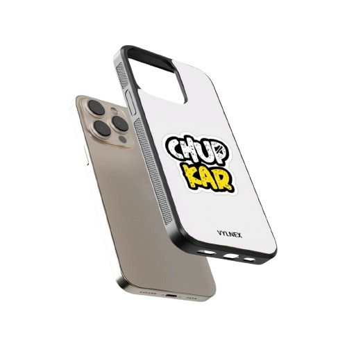 Chup Kar Aesthetic iphone case