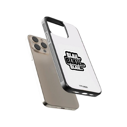 Blah Blah Blah Aesthetic iphone case