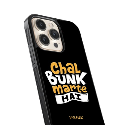 Chal Bunk Marte Hai Aesthetic iphone case