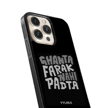 Ghanta Farq Nahi Padta Aesthetic iphone case