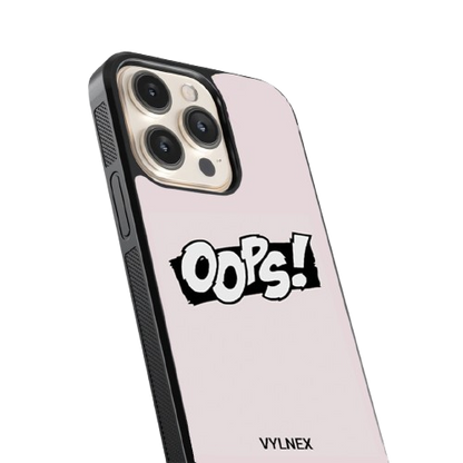 Oops! Aesthetic iphone case