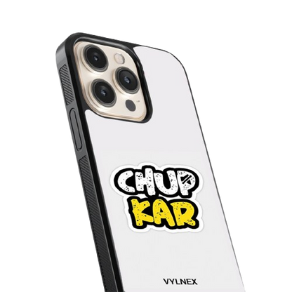 Chup Kar Aesthetic iphone case