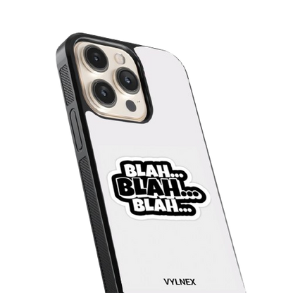 Blah Blah Blah Aesthetic iphone case